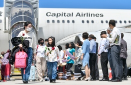 Maldives welcomed direct Chinese arrivals for the first time in three years last Wednesday, January 18