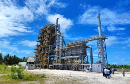 The waste-to-energy system installed at Addu City-- Photo: Ministry of Environment