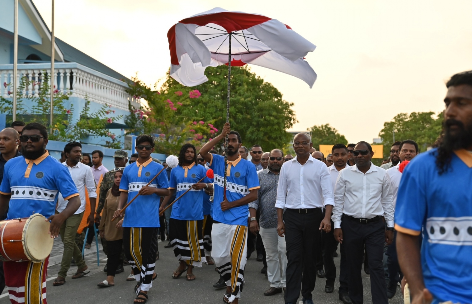 ރައީސް އިބްރާހިމް މުހައްމަދު ސޯލިހު މިއަދު ވިލިނގިލީގައި.