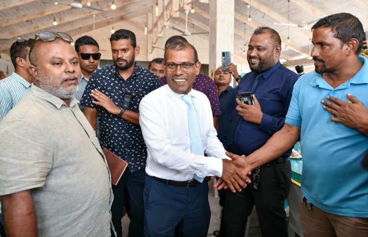 އެމްޑީޕީ ދޫކޮށްލުމުގެ ވިސްނުމެއް ނަޝީދުގެ ނެތް