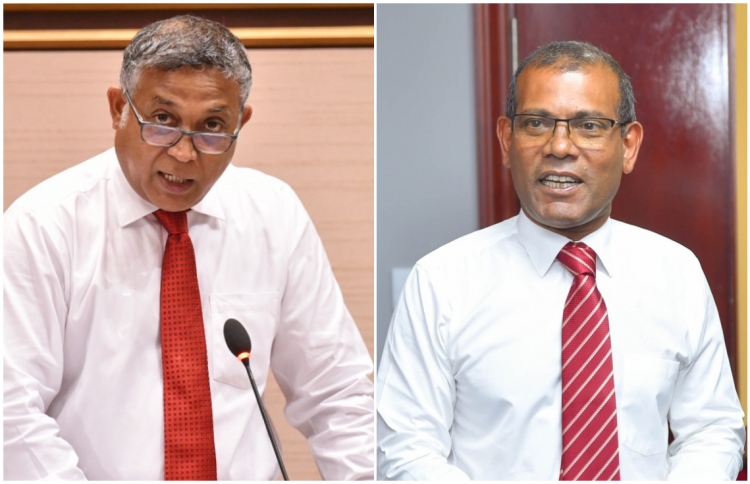 އައްޑުއަށް އަތޮޅުވެރިޔަކު ފޮނުވަނީތޯ ނަޝީދު އައްސަވައިފި