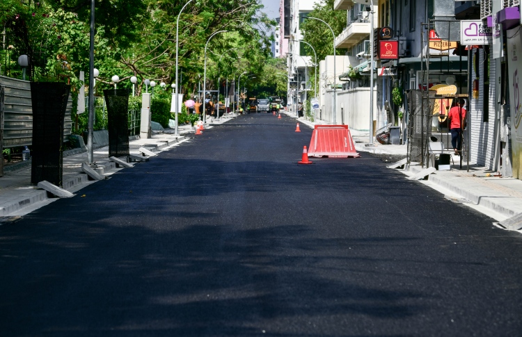 އަމީނީ މަގުގައި ތާރު އެޅި ބައި މި ހަފުތާގައި ހުޅުވަނީ