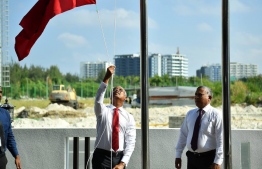 President inaugurating the new government office complex, the Umar Zahir Office Building on 15th February 2023. PHOTO: PRESIDENT'S OFFICE