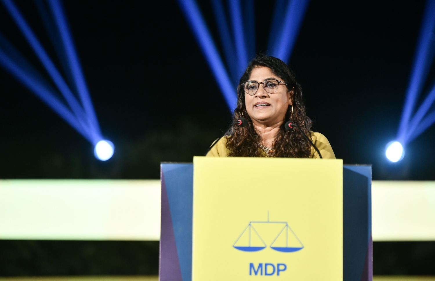ޑިފެންސް މިނިސްޓަރު މާރިޔާ: ހަސަންގެ ސުވާލާ ގުޅިގެން މަޖިލިހަށް ސިޓީއެއް ފޮނުއްވި.---ފައިލް ފޮޓޯ: ނިޝާން އަލީ| މިހާރު