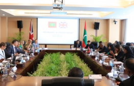 First Strategic Dialogue between Maldives and UK -- photo: Ministry of Foreign Affairs