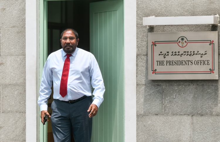 ރައީސްގެ ބައްދަލުވުމާ ގުޅޭގޮތުން ގާސިމް ވާހަކަނުދެއްކެވި