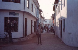 High Street of Malé. PHOTO: John Hollidge's personal archives