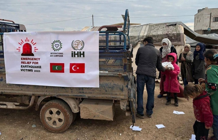 ސީރިއާ-ތުރުކީ: ދިވެހިންގެ ފަރާތުން 9 މިލިއަން ރުފިޔާ