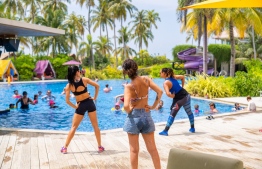 Hard Rock Hotel Maldives kickstarts "Rock & Soul Month"; a month-long health and fitness program-- Photo: Hard Rock Hotel Maldives