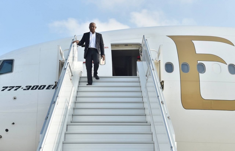 ދަތުރުފުޅަށް ފަހު ރައީސް ވަޑައިގެންފި