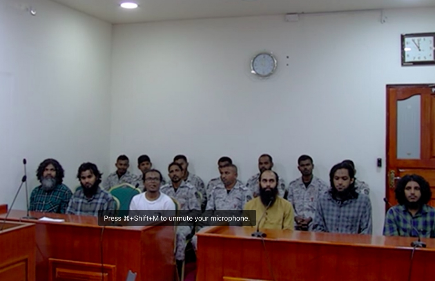 އެ މައްސަލާގައި ދައުވާލިބޭ މީހުން މިއަދުގެ އަޑުއެހުމުގައި