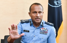 Former Commissioner of Police Mohamed Hameed.