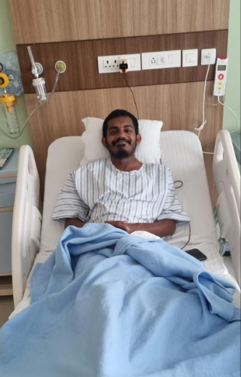 ޝާފިއު ފަރުވާއަށް ހޮސްޕިޓަލުގައި އެޑްމިޓްކޮށްފައި.