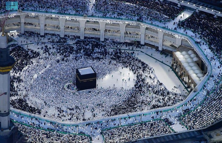 ރަމަޟާން 17 ވިލޭރޭ ހަރަމްފުޅަށް  1 މިލިއަން މީހުން