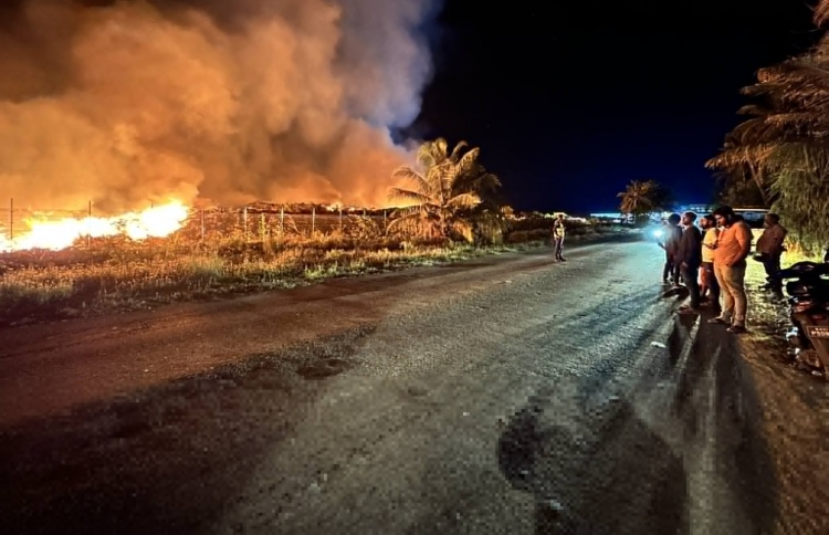 އައްޑޫ އަލިފާންގަނޑު ކޮންޓްރޯލް ނުވެ 5 ގަޑިއިރު!