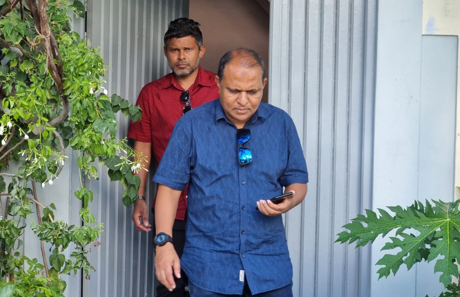 ގުރައިދޫ ދާއިރާގެ ބައި އިލެކްޝަންގައި ޕީޕީއެމުން ވާދަކުރެއްވި ހުސެއިން ރިޒާ.