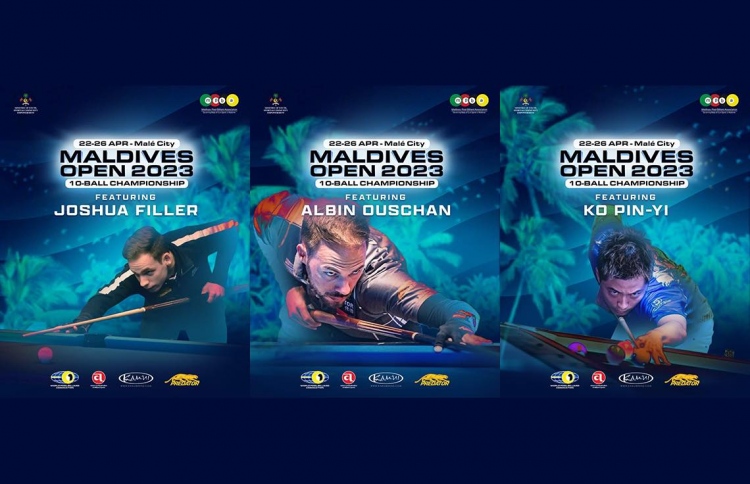 ބިލިއާޑް މުބާރާތަށް ދުނިޔޭގެ ޗެމްޕިއަނުން ރާއްޖެ އަށް