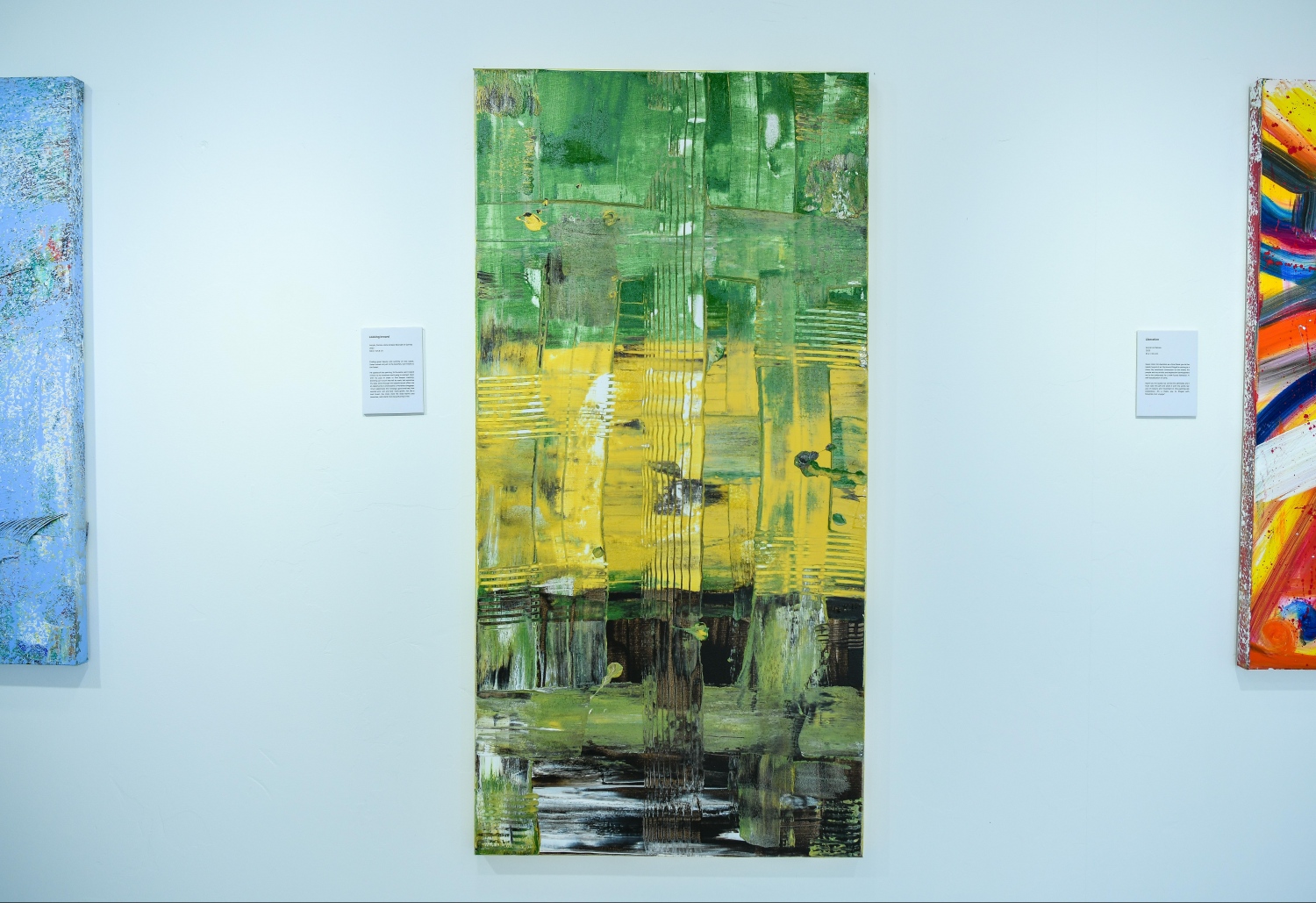 "ލުކިން އިންވާޑްސް"ގެ ނަމުގައި ޓޯނީ ތައްޔާރު ކުރި އެކްސްޕްރެސިވް ޕެއިންޓިން އެއް. -- ފޮޓޯ: ފަޔާޒް މޫސާ | ދޯ