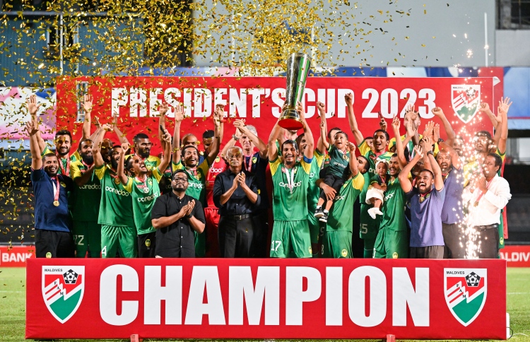 އައިސަމްގެ ގޯލުތަކުން ޕްރެޒިޑެންޓްސް ކަޕް މާޒިޔާ އަށް