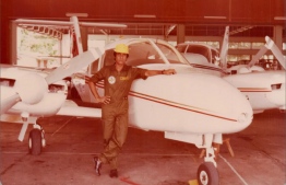 Captain Ibrahim Rasheed -- Photo: Aviators Maldives