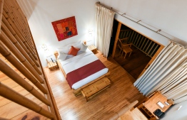 Ecoboo's "Bamboo Loft". There are four categories of rooms in the hotel -- Photo: Fayaaz Moosa