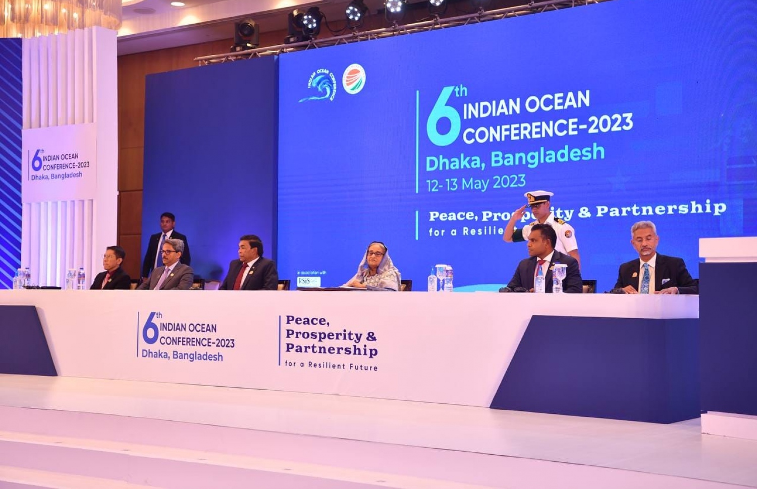 އިންޑިއަން އޯޝަން ކޮންފަރެންސްގައި ނައިބު ރައީސް ފައިސަލް ނަސީމް ބައިވެރިވެ ވަޑައިގަންނަވަނީ --- ފޮޓޯ: ރައީސް އޮފީސް