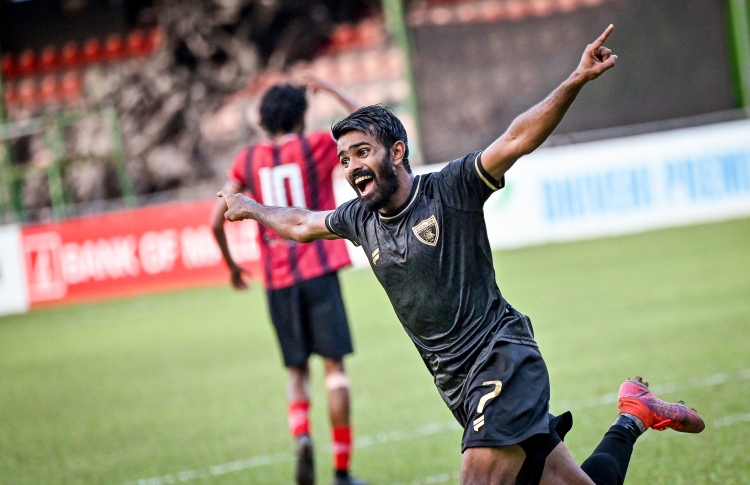 ޓީސީން ގޯލުތަކެއް ޖެހިއަސް އީގަލްސް ޕޮއިންޓެއް ހޯދައިފި