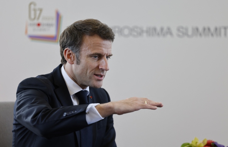 ޔަހޫދީން ހިތްހަމަޖައްސައިދޭން މެކްރޯން ވެސް އިޒްރޭލަށް