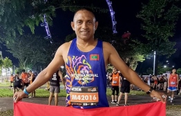 Nasrulla Ahmed, marathon runner