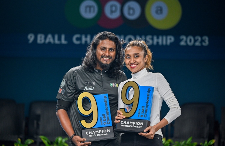 ބިލިއާޑް 9 ބޯލް ޗެމްޕިއަނުންނަކީ އަހުސަނާއި ފާތީ