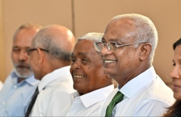 [FIle] President Ibrahim Mohamed Solih taking part in the opening ceremony of the Fertility Centre established at Tree Top Hospital. The government is exploring ways to provide assistance to address infertility -- Photo: Nishan Ali