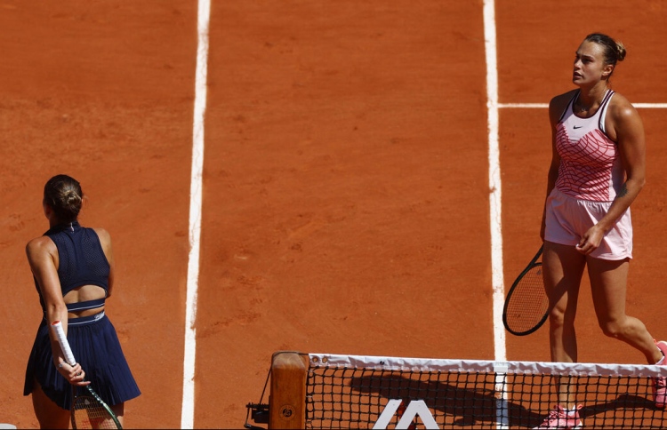 ސަބަލެންކާއާ ސަލާން ނުކުރުމުން ނުރުހުން އަމާޒު ވެއްޖެ