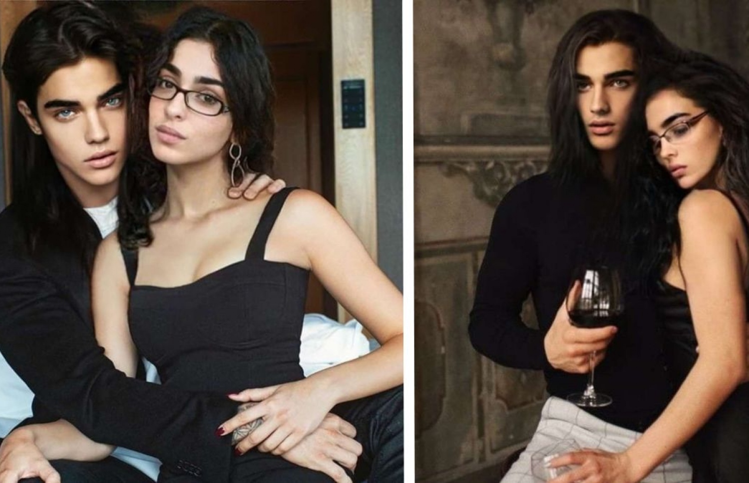 އޭއައި އިން ޖެނެރޭޓުކޮށްފައިވާ ދެ ފޮޓޯ: ރޮސާނާ އާއި އެރެން