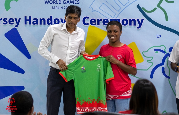 ސްޕެޝަލް އޮލިމްޕިކްސްގެ ރާއްޖޭގެ ޓީމަށް ދިރާގުގެ އެހީ