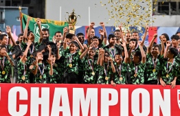 Kalaafaanu School celebrates winning Under-13 Inter school Football Tournament 2023 -- Fayaz Moosa