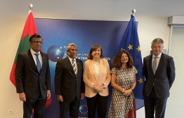 Senior Officials of the EU and the Maldives who participated in the 4th session of joint meeting -- Photo: EU
