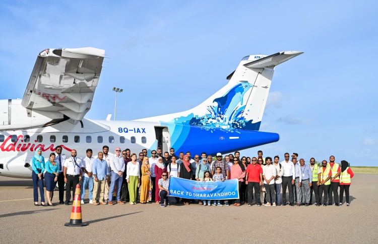 މޯލްޑިވިއަން އިން ދަރަވަންދުއަށް ދަތުރުތައް ފަށައިފި