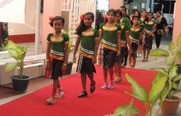 (FILE) Students from Ghiyaashudheen School participating in 2015's Singing Competition -- Photo: Ghiyaashudheen School