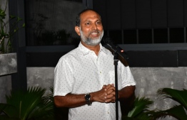 Minister of Home Affairs Imran Abdulla; the Adaalath Party (AP) leader is hopeful President Ibrahim Mohamed Solih will secure his presidential second term from the first round of elections-- Photo: Adaalath Party
