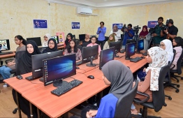 Participants of the coding program -- Photo: Nishan Ali