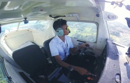 A student of the Royhle Aviation Academy undergoing training -- Photo: Royhle Aviation Academy