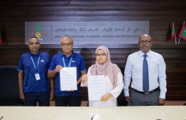 Maldives government signs multiple-initiative agreements with MTCC focused on Haa Alifu atoll-- Photo: Ministry of National Planning