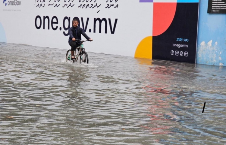 މާލޭގެ ބޮޑު ސަރަހައްދެއްގައި ފެންބޮޑުވެއްޖެ