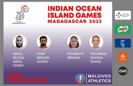 Para athletics team for 2023 IOIG Athletics Maldives