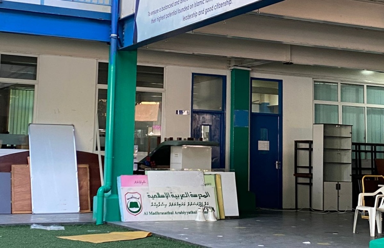 އަރަބިއްޔާގެ ކުދިން ދަރުމަވަންތައިގެ ވަގުތީ އިމާރާތަށް