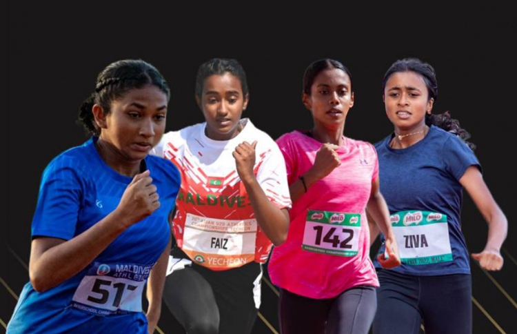 ލަންކާ މުބާރާތުގައި އަންހެން ރިލޭ ޓީމަށް ރެކޯޑެއް