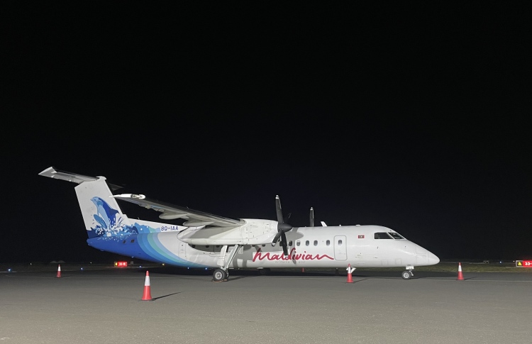 ހޯރަފުށި އެއާޕޯޓަށް ރޭގަނޑުގެ ފްލައިޓުތައް ފަށައިފި