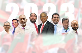The eight presidential candidates contesting in this year's elections -- Fayaz Moosa
