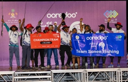 The champions of the tournament, Sonee Fishing -- Photo: Ooredoo
