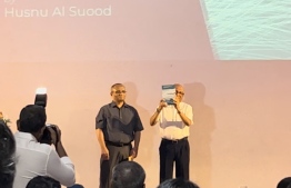 Villa College Rector and Suood's brother Dr. Ahmed Anwar officially launches "Maldivian Contract Law" authored by Suood--